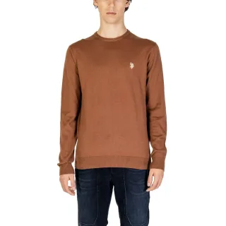 Rundhals Pullover mit langen Ärmeln