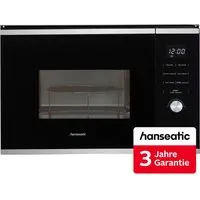 Hanseatic Einbau-Mikrowelle TG925HS6, Grill, Mikrowelle, 25 l, inkl. 3 Jahre Herstellergarantie