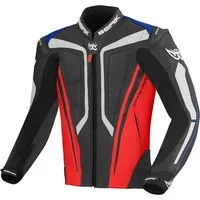 Berik Motorradjacke Street Pro Motorrad Lederjacke perforiert