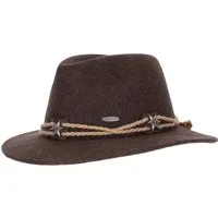Steigenhöfer Manufaktur Trachtenhut Herren Georg - bayrischer Wanderhut Tiroler Art aus 100% Schurwolle Größenverstellbar und integriertes Schweißband, Ideal fürs Oktoberfest
