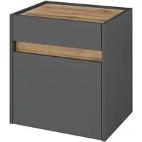 Home affaire Nachtkommode CiTY/GiRON, Nachttisch, Nachtschrank, Bestellschrank, Nachtkonsole, in zwei Farben erhältlich, Stauraumfach und Schublade