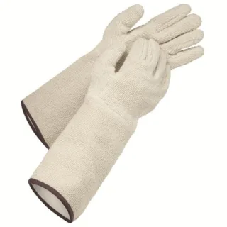 uvex profatherm XB40 Hitzeschutzhandschuh mit Stulpe  weiß 11 - 6059511