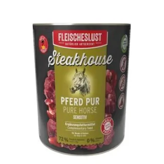 Fleischeslust Sensitiv Nassfutter Dose Pferd pur 6x800 g