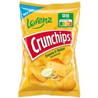 Crunchips Knabberei, Crunchips Cheese and Onion 150g