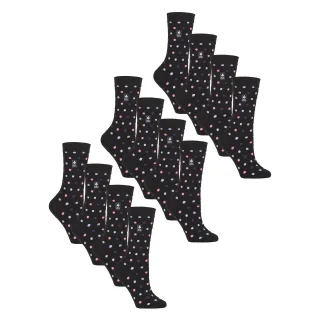 12 Paar Damen Ultra-Leicht Soft Thermo Socken
