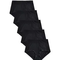 Next Taillenslip Maxi-Slips mit hohem Baumwollanteil, 5er-Pack (5-St)