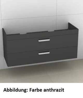 Artiqua 414 Waschtischunterschrank für Sentique 5126D0 Oxid Hellgrau quer, 414-WU2L-V40-7183-721 414-WU2L-V40-7183-721