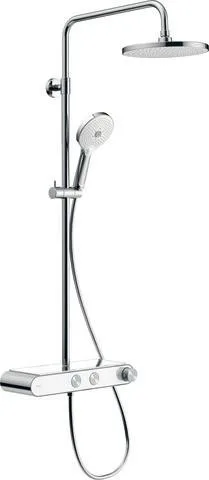 Duravit Shower Systems Duschsystem Chrom & Weiß Hochglanz 400x524x940 mm - TH4380008005 TH4380008005