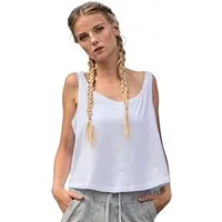 WITORU Tanktop 1er/2er-Pack leichtes Damen Oversized Tank Top / ärmelloses Shirt (2-tlg., 1er-Pack, 2er-Pack) Gr. XS bis 5XL