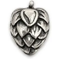 MarJo Flaschenöffner Ansteck-Pin - HOPFENDOLDE - altsilber, altgold