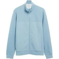 s.Oliver Sweatjacke Sweatshirt Jacke Sweatjacke mit Stehkragen und Eingrifftaschen