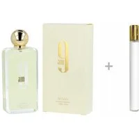 Afnan Duft-Set 9am Eau des Parfum (EDP) Damen Spray, Fruchtig-zitrischer Duft mit Orangenblüten, Mandarine und Moschus