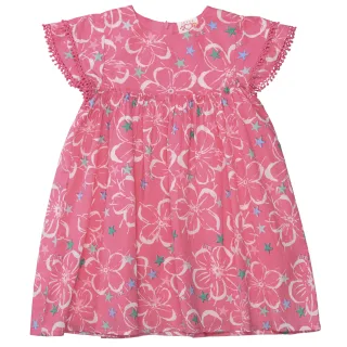 JETTE by STACCATO - Kleid raspberry pink aop - Gr. - 134