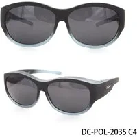 DanCarol Sonnenbrille DC-POL-2035- Überbrille -mit Polarisierte Gläser Die Überbrille, ideal für Brillenträger