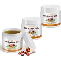 P-Beauty Cosmetic Accessories Haaröl Batana Öl für Haare Haarwachstum Haarpflege Gesicht Haut Nägel 220g, 3-tlg., Haarwachstumsmittel, Haarpflege