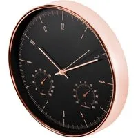 CentrumElektroniki Wanduhr CE70 G (Wanduhr mit Thermometer und Hygrometer)