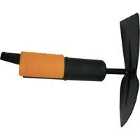 QuikFit Doppelhacke, spitz schwarz/orange, 5,5cm