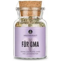 Ankerkraut Gewürz Für Oma, 90g im Korkenglas, Ankerkraut Gewürzzubereitung für Eintöpfe