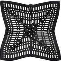 MayTree Seidentuch Seidentuch quadratisch 70x70, Domino, (Stück), 100% Seide