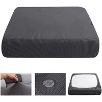 BTTO Sofahusse Sofabezug L Form 1/2/3/4 Sitz Stretch Wasser-und Schmutzabweisend, Sitzkissenbezug Polyester mit Elastischer Unterseite Jacquard-Gewebe