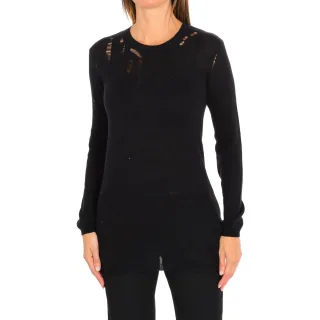 CAIMAN Langarm Rundhalsausschnitt Bluse 17S2SR011 Frau