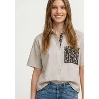 STREET ONE Hemdbluse aus reiner Baumwolle