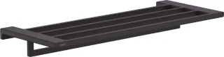 Hansgrohe Handtuchablage mit Handtuchhalter AddStoris mattschwarz, 41751670 41751670