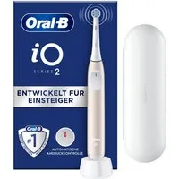 Oral-B Elektrische Zahnbürste iO Series 2, Aufsteckbürsten: 1 St., für die sanfte Reinigung, Reise-Etui