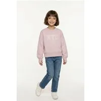 Abercrombie Kids Sweatshirt AFG NYC FLORAL SWEATSHIRT mit floralem Print und Stickerei, for Girls