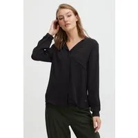 OXMO Langarmbluse OXHally Modische Bluse