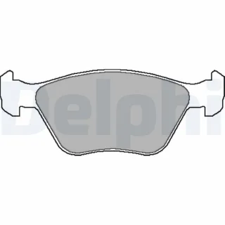 Delphi Bremsbel?ge vorne Ford Cougar Mondeo Scorpio LP1602