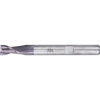 PFERD TOOLS Robotics VHM-Fräser Ø6mm, 2 Schneiden, 2xD, Radius 0,4mm, DLC-beschichtet, Schaft HA, Performance Aluminium - 23001010