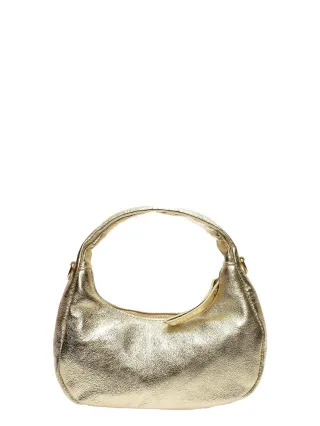 Anna Luchini Gold Rindsledertasche
