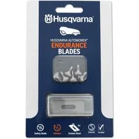 Husqvarna Mährobotermesser Endurance, 6er-Pack Kohlenstoffstahl, für Husqvarna Mähroboter, 4-Kanten-Design