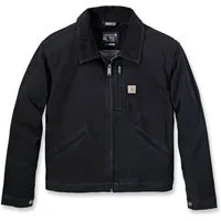 Carhartt Kurzjacke Detroit Canvas 106208 Kragen mit Cordbesatz, fünf Taschen