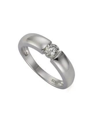 Zeeme Silber Ring Silber 925 mit Zirkonia weiß