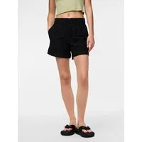 pieces Shorts PCVILDE MW SHORTS WVN NOOS mit Lochstickerei