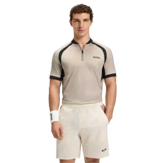 Boss - "PL_TOC Matchball" Poloshirt für Herren, Schmal, kurzärmlig (Weiß)