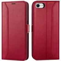 CoolGadget Handyhülle Book Case Elegance Tasche für iPhone SE 2020 2022 4,7 Zoll, Hülle Magnet Etui Klapphülle für iPhone SE, iPhone 7 / 8 Schutzhülle