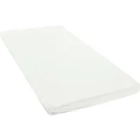 OTTO home Spannbettlaken Topper Basic, in Gr. 90x200, 140x200 oder 180x200 cm, Microfaser-Jersey, Gummizug: rundum, (1 Stück), Baumwolle, Matratzen bis 8 cm Höhe, Bettlaken, Spannbetttuch, Laken