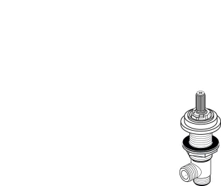 Ideal Standard Seitenventil kalt Melange A962056NU