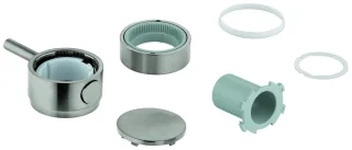 GROHE Temperaturwählgriff 49089 rund für THM-Fertigmontagesets supersteel, 49089DC0 49089DC0