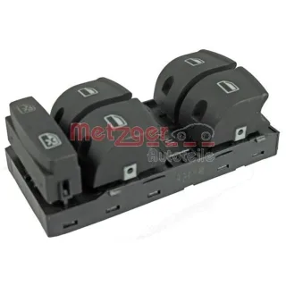 Metzger Fensterheberschalter Audi A3 A6 Q7 0916375
