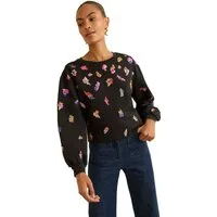 Love & Roses Sweater Love & Roses Sweatshirt aus Jersey, Regular (1-tlg)