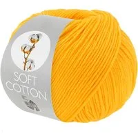 LANA GROSSA SOFT COTTON Häkelwolle, 140 m (weiches, vielseitiges Garn für höchsten Tragekomfort), 50 g