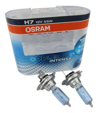 Osram H7 Cool BLUE Intense DUO-PACK Birnen Lampen #48 für FERNLICHT