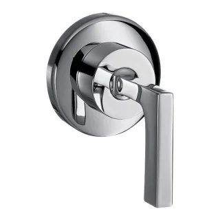 hansgrohe Absperrventil Axor Citterio 39960000 Unterputz, Hebelgriffe, chrom