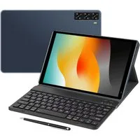 Fine Life Pro 10,1 Zoll Einsteiger-Tablet mit Tastatur & Schutzhülle–4G/WLAN Anrufe Grafiktablett (3GB RAM + 128GB ROM, 5000mAh Akku, Dual-SIM, Ideal für Anfänger)