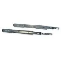 20" Teleskopschienensatz für IPC-Gehäuse, Einbauschienen silber