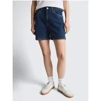 TOM TAILOR Denim Jeansshorts Jeanshosen TTELIN STRAIGHT High Waist Jeans Shorts